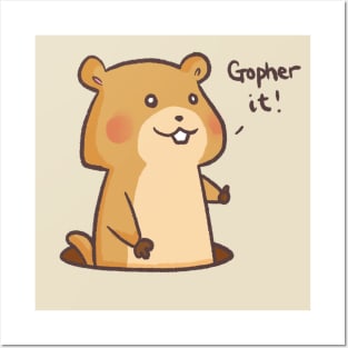 Gopher It Posters and Art